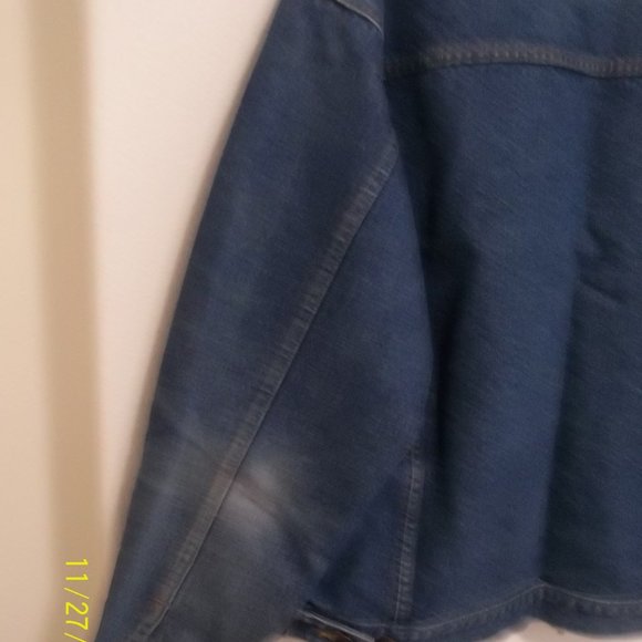 ID Wear Blue Denim Jacket with Vest Lining - Picture 5 of 7